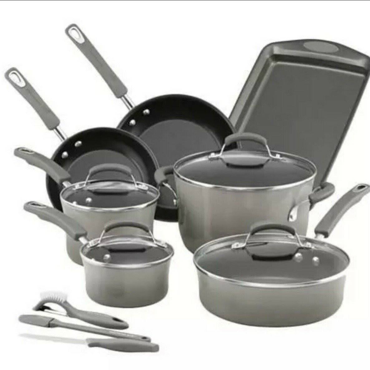 Rachael Ray 14-Pc. Nonstick Cookware Set
