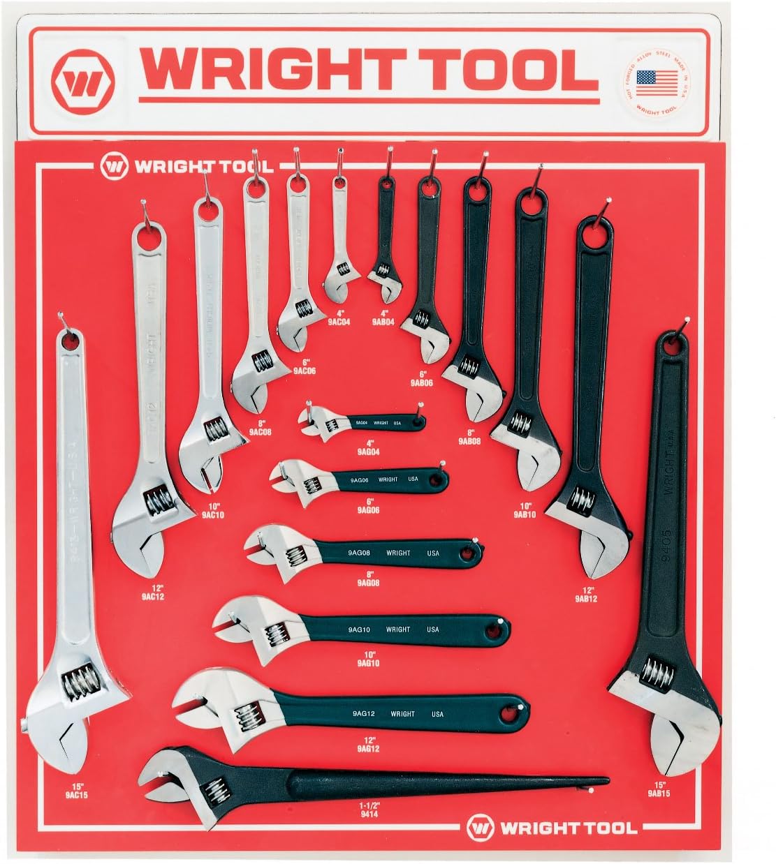 Wright Tool D961B Adjustable Wrenches