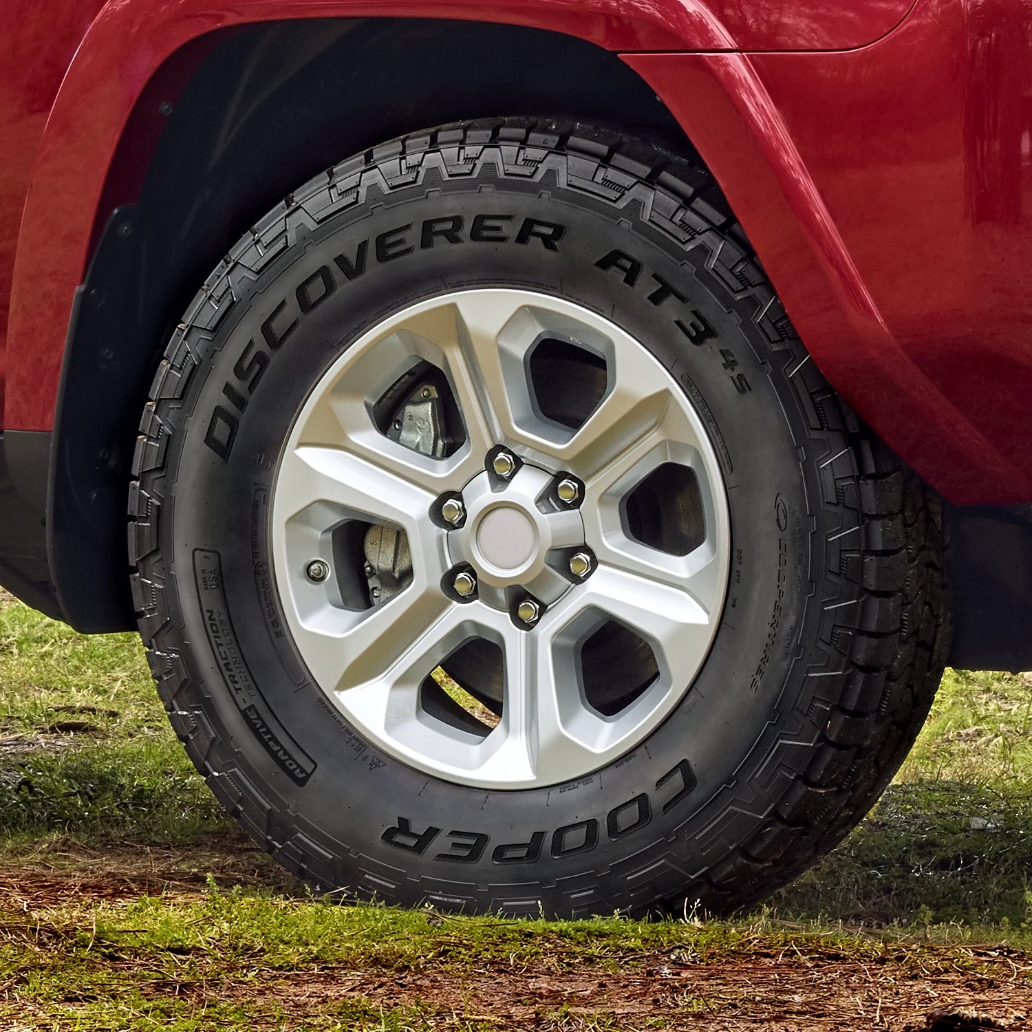 Set of 4 (FOUR) Cooper Discoverer AT3 4S 265/50R20 111T XL AT A/T All Terrain Tire Fits: 2014-15 Jeep Grand Cherokee Summit, 2019-20 Jeep Grand Cherokee Limited X