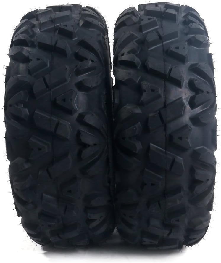 Set of 2 ATV UTV AT Tires 26x11-14 6PR Rear Spare Tire Replacement Mud All Terrain UTV Tires