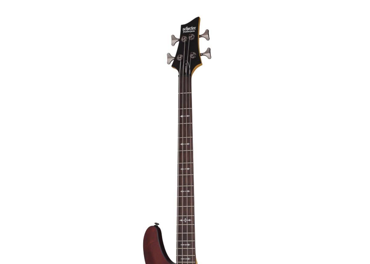 Schecter Omen-4 Electric Bass Guitar Walnut Satin