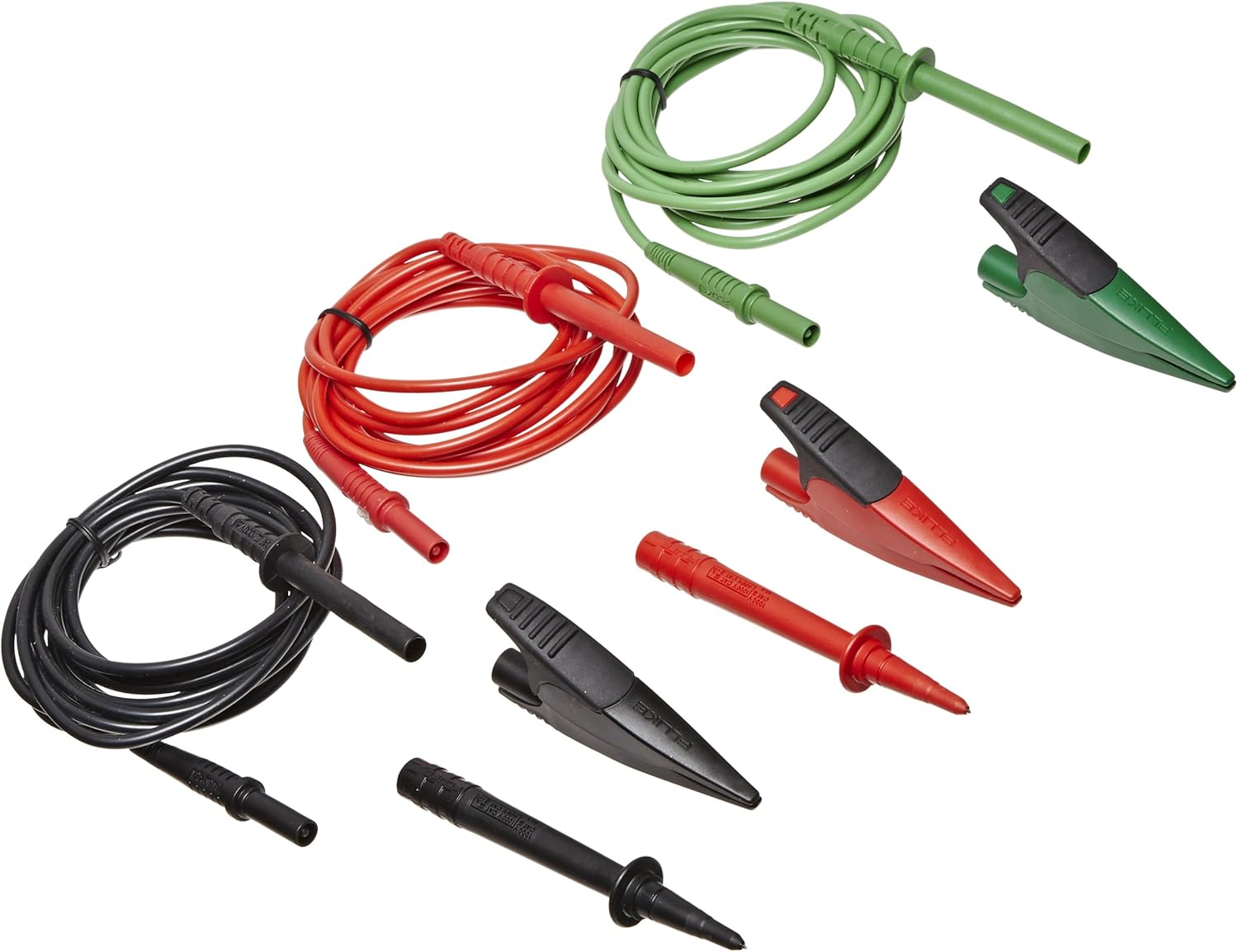 Fluke TL81A Test Lead Set, Deluxe Electronic,Red/Black,Small