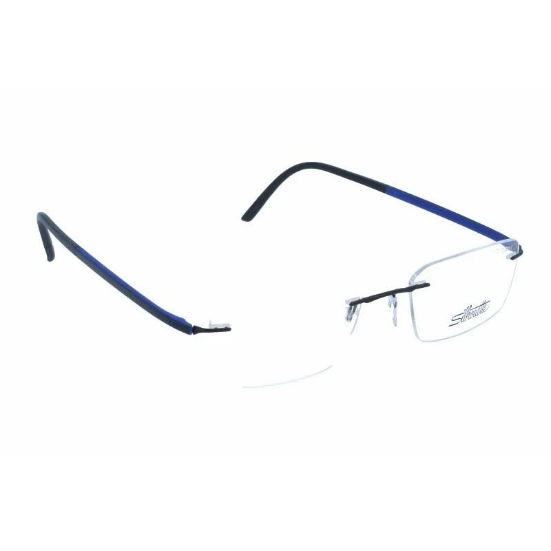 Silhouette Fusion 5474/40 6061 Glasses Black and Blue 52mm