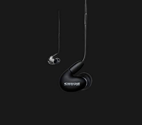 Shure AONIC 5 Wired Sound Isolating Earbuds, Detachable Cable, Durable Quality