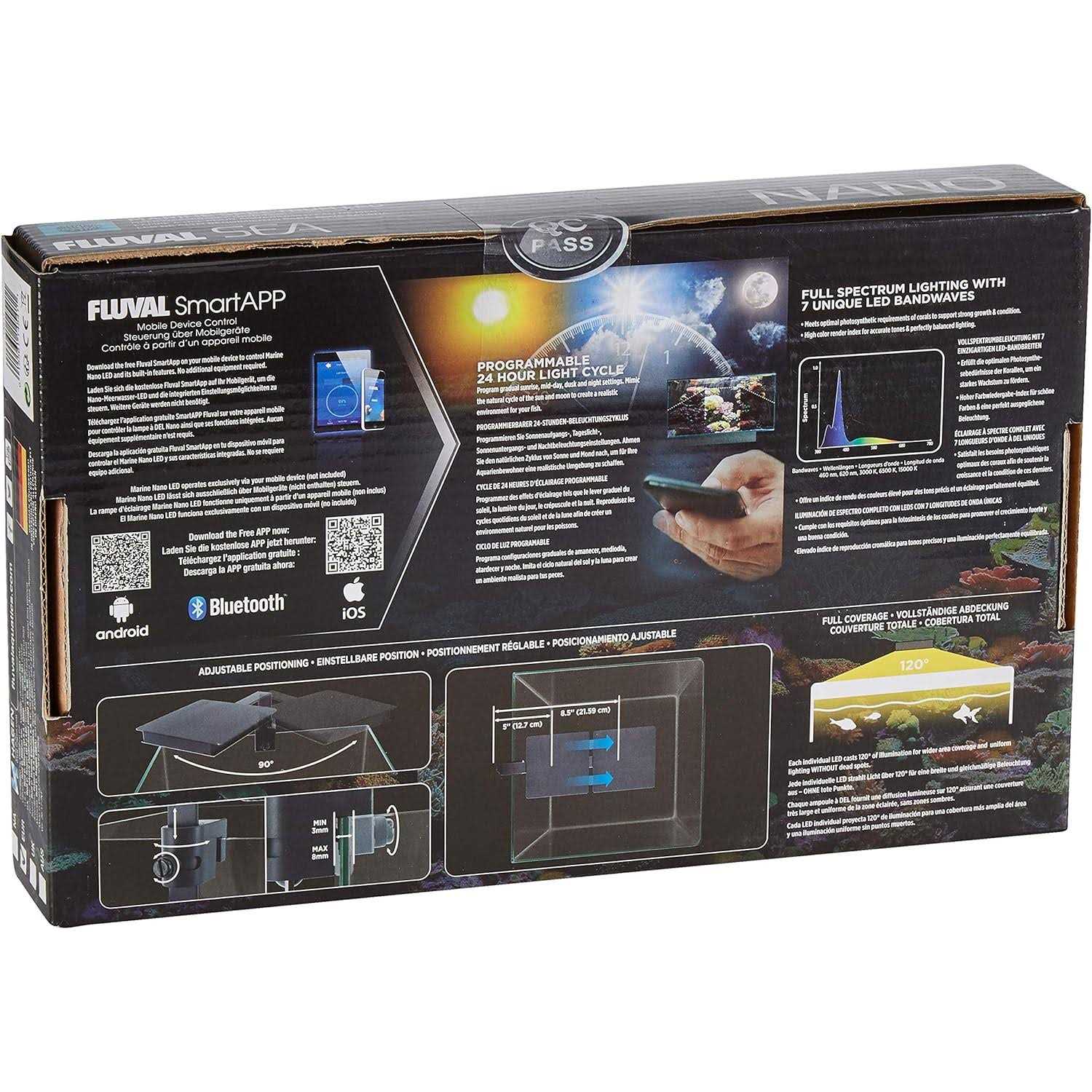 Fluval Sea Marine Bluetooth LED Nano Aquarium Light - Pet Supplies online store