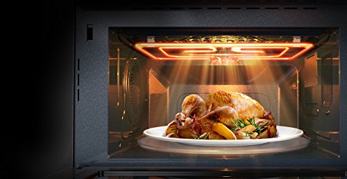 Samsung MC12J8035CT Convection Microwave, 1.2 cu. ft, Black