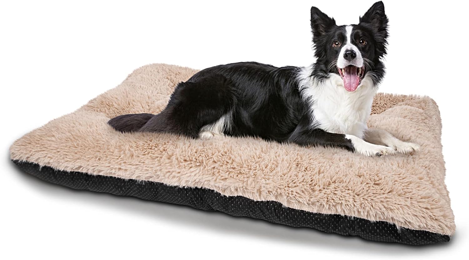 JOEJOY Large Dog Bed Crate Pad, Dog Beds for Large Dogs,Ultra Soft Calming Washable Non-Slip Kennel Crate Pad Mat for Extra Large Medium Small Dogs&Cats Sleeping and Anti Anxiety