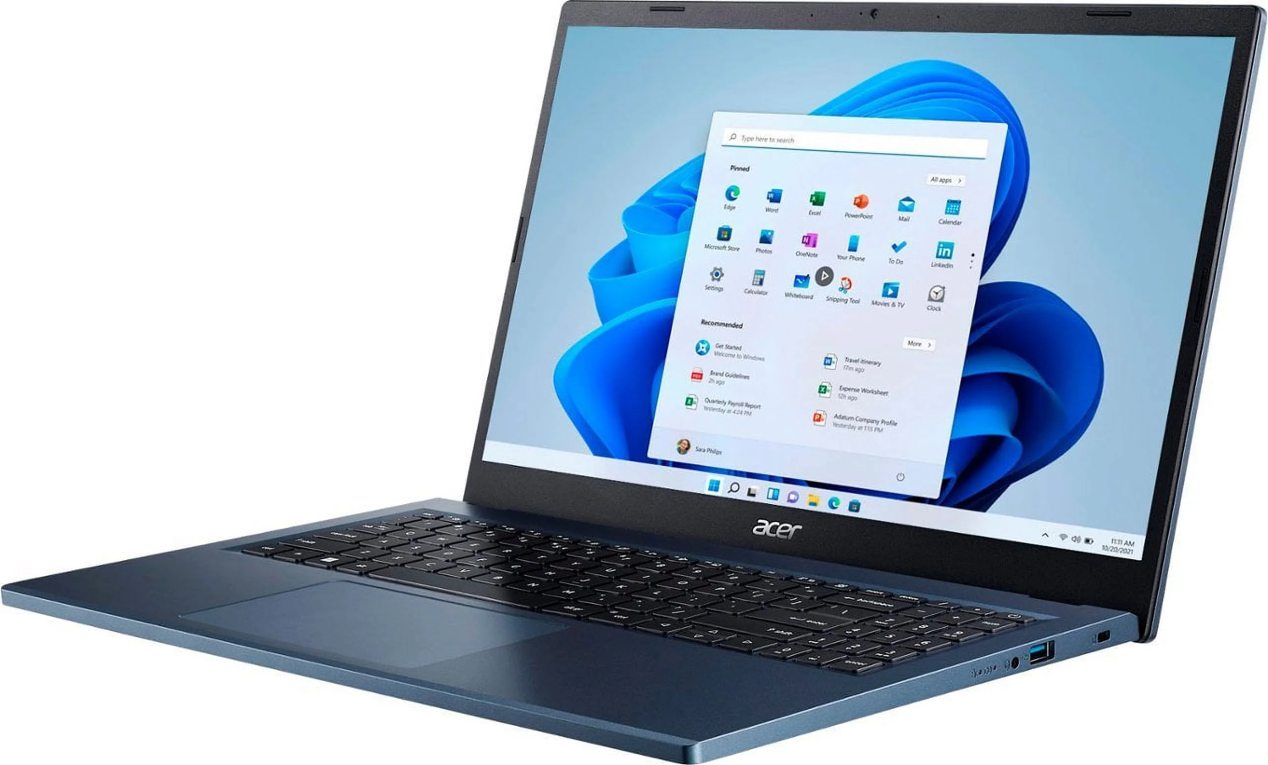Acer Aspire 3 15.6" Full HD Touchscreen Laptop, AMD Ryzen 5 7520U, 512GB SSD, Windows 11 Home, A315-24PT-R90Z