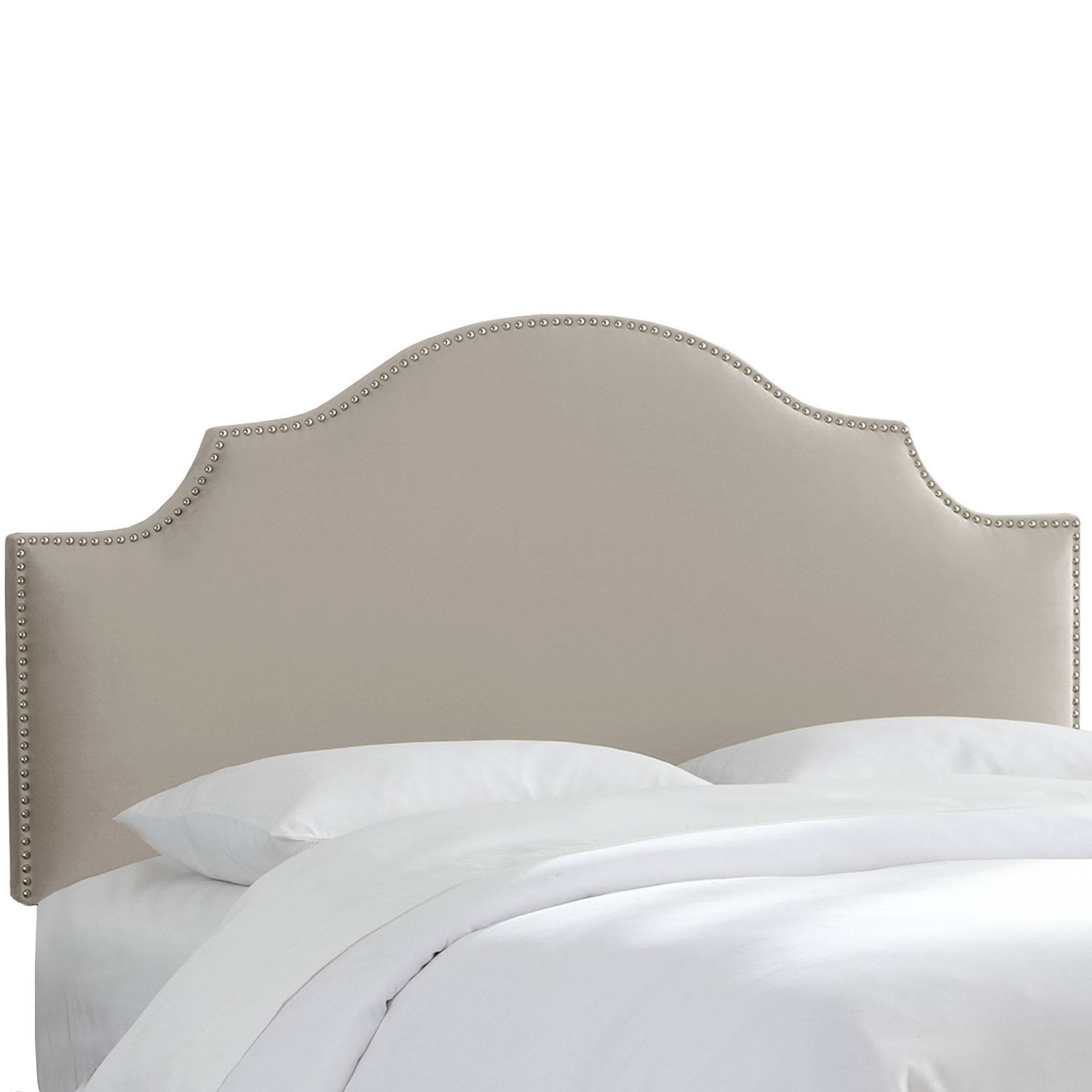 Skyline Furniture Sheffield Twin Headboard in Premier Platinum