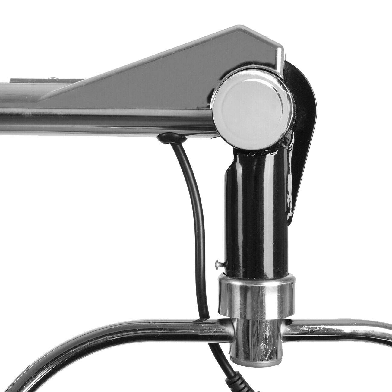 Professional Wall Mounted Hair Dryer 2, Adjustable Hood Salon Dryer with Swing Arm, Professional Hair Dryer for Fast Drying, CE Approved, Black