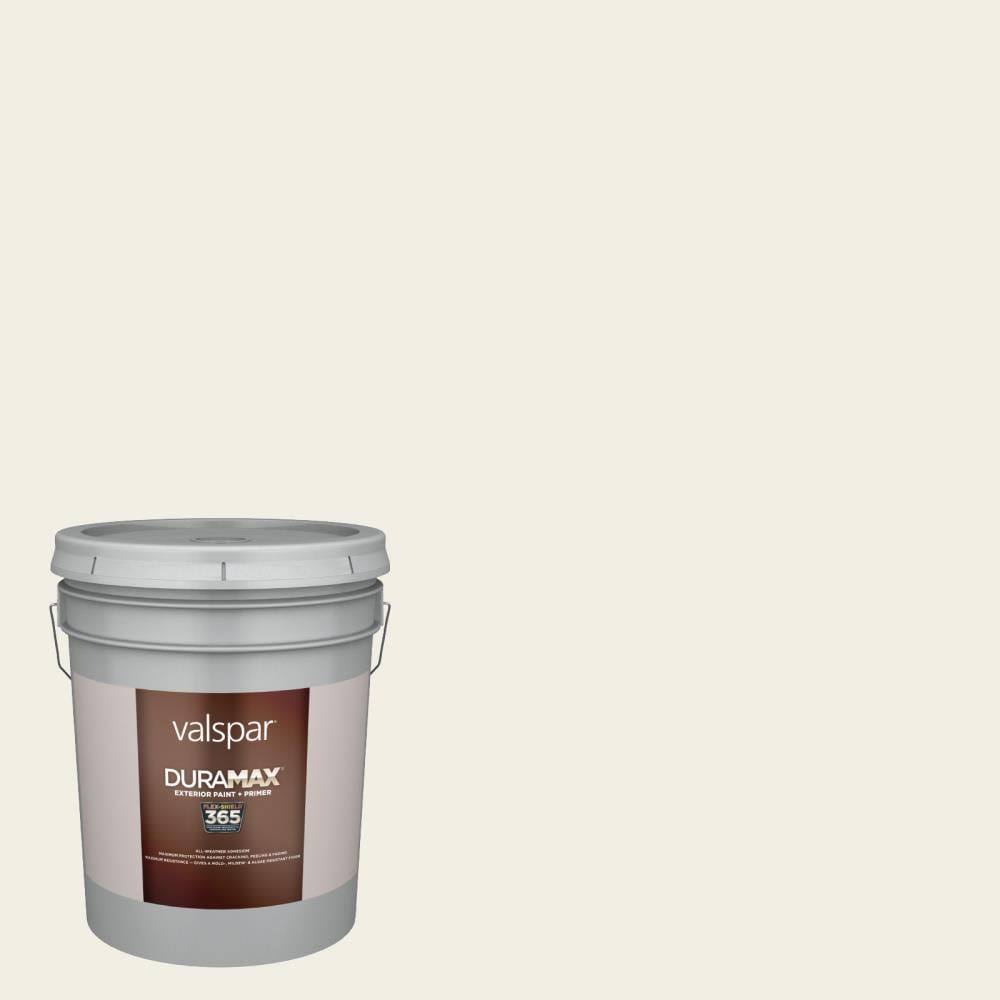 Valspar Duramax Satin Dove White 7002-7 Exterior Paint (5-Gallon) | 7002-7-91113