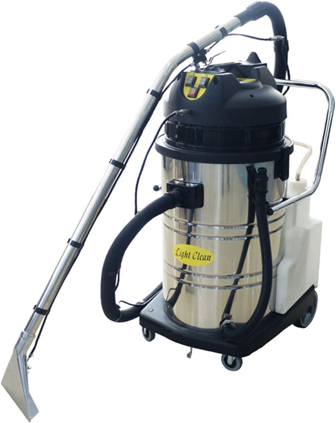 2011W 60L Commercial Carpet Cleaning Machine,110V Portable Carpet Cleaner Machine, Carpet Sofas Curtains Vacuum Extractor Cleaner Floor Scrubber Machine,Commercial Carpet Steams
