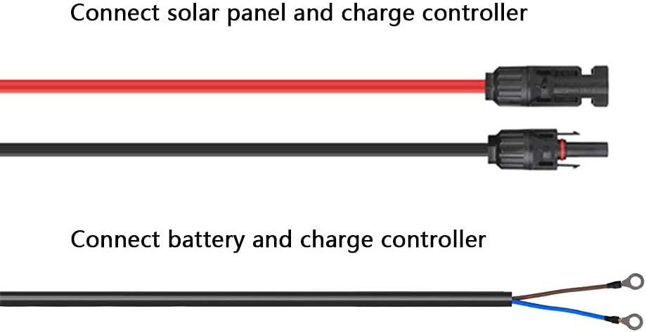ECO-WORTHY 400 Watt 24 Volt Solar Panel Kit Off Grid with 4pcs 100W Solar Panels + 60A Charge Controller + Accessories Needed for RV, Cabins, Caravan, Shed，etc