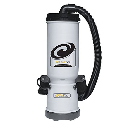 ProTeam Commercial Backpack Vacuum, MegaVac Vacuum Backpack with Blower Tool
