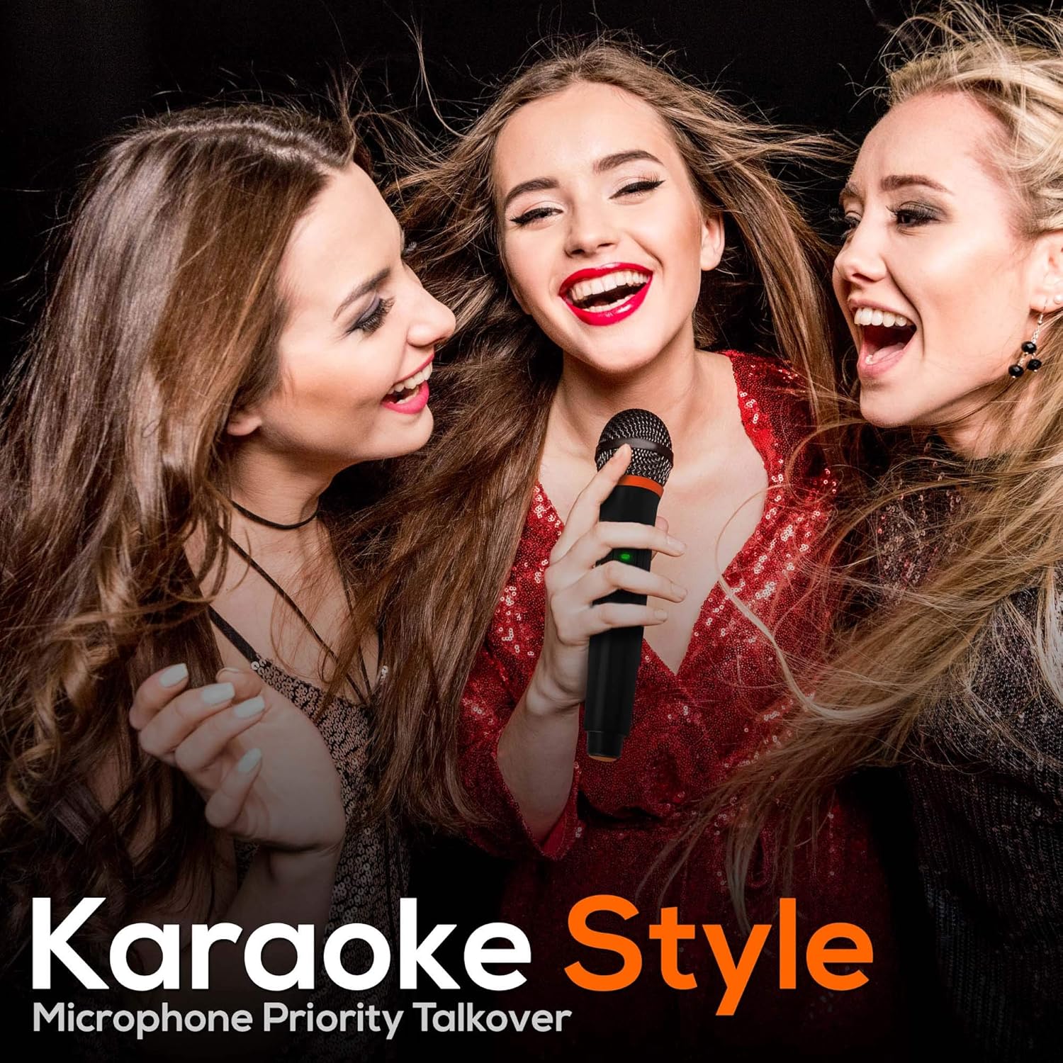 1200W Portable Bluetooth PA Speaker - 12’’ Subwoofer, LED Battery Indicator Lights W/Built-In Rechargeable Battery, MP3/USB/SD Card Reader, and UHF Wireless Microphone - Pyle PSBT125A