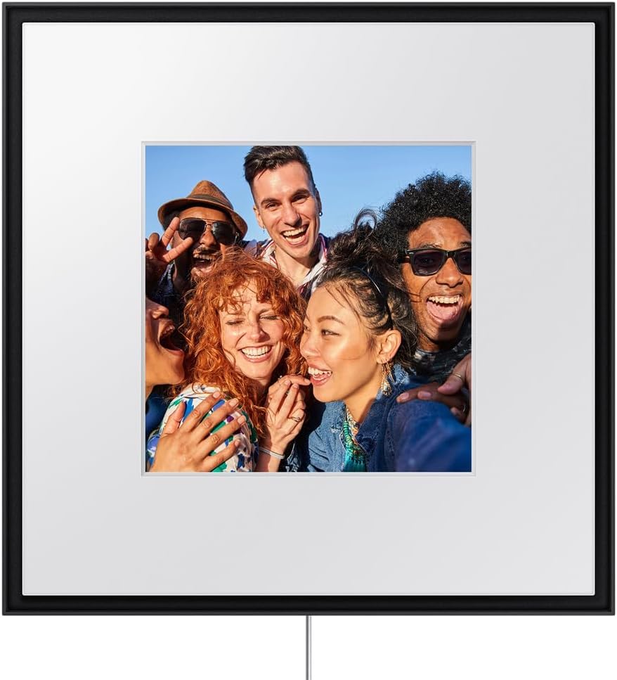 Samsung QN43LS03DA 43 inch The Frame QLED 4K Smart TV (2024 Model) Bundle with HW-LS60D Photo Music Frame Smart Speaker Dolby ATMOS w/Q-Symphony