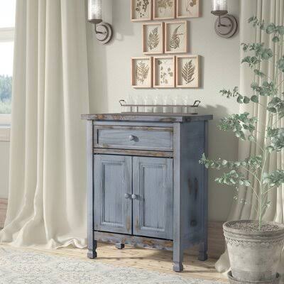 Lenoir 2 Door Accent Cabinet Birch Lane Color: Blue