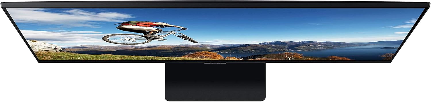 SAMSUNG 32-inch 4K UHD Smart Monitor with Adaptive Picture, Ultrawide Game View, Built-In Speakers, Remote, HDMI, USB-C, 2021 Model LS32AM702UNXZA, Black