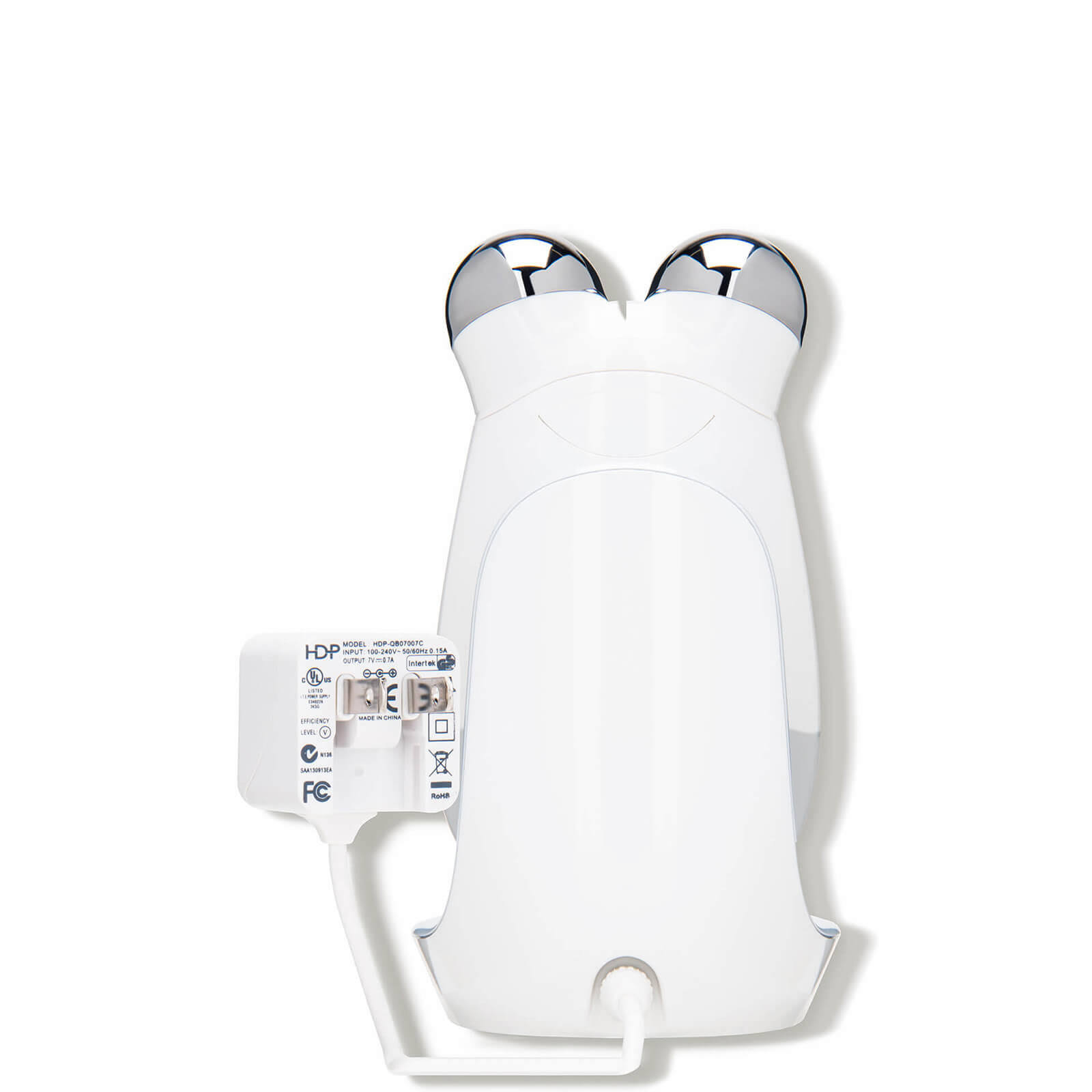 NuFACE Trinity Facial Trainer Kit with Wrinkle Reducer Attachment, White