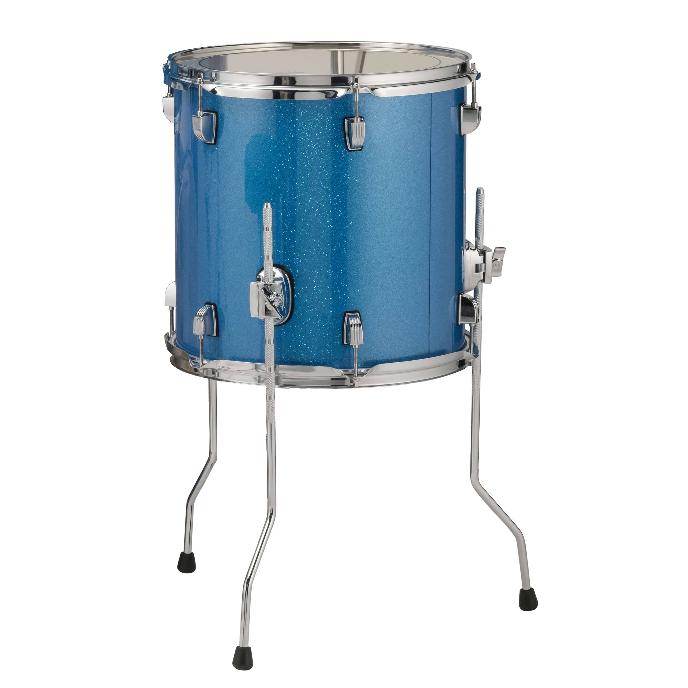 Ludwig Element Evolution 14x22 x 14x22 Floor Tom - Black Sparkle