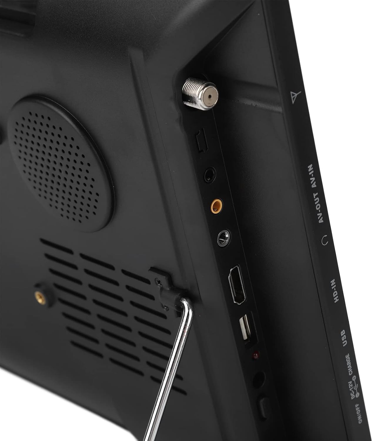 16" Digital Television,ATSC Portable TV 1280x800 LED Television Video Player,with 1800mAh Rechargeable Battery,Antenna, AV ,Headphone, HDMI,USB Interface