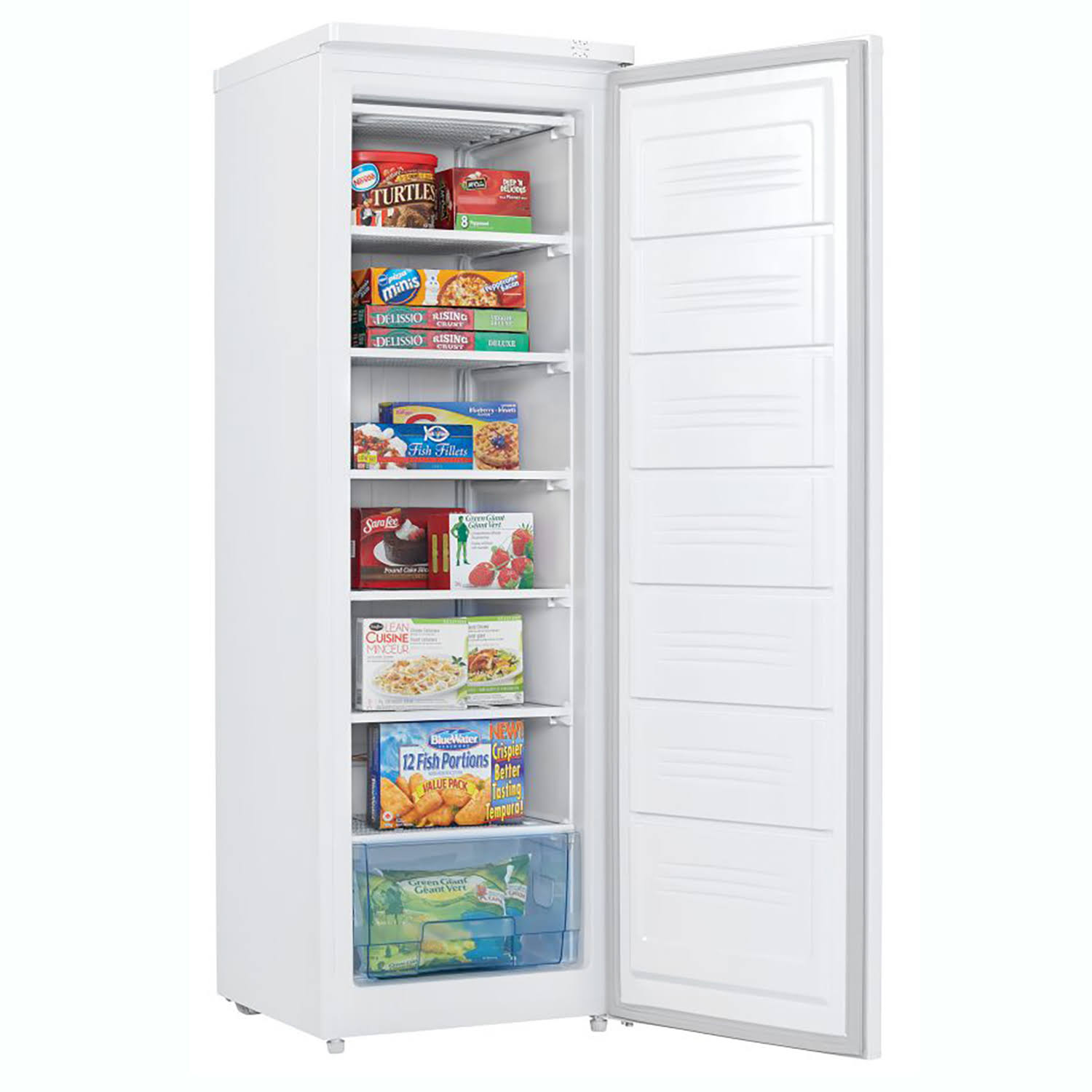 Danby 7.1 Cu. ft. Upright Freezer DUFM071A1WDB, White