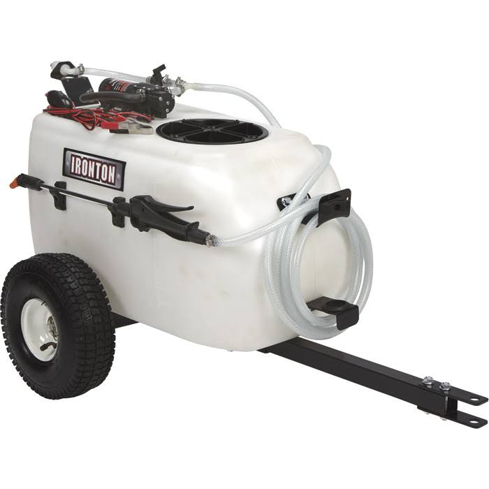 Ironton 13 Gallons 12 Volt DC Tow-Behind Towable Broadcast u0026 Spot Sprayer ATV 282790