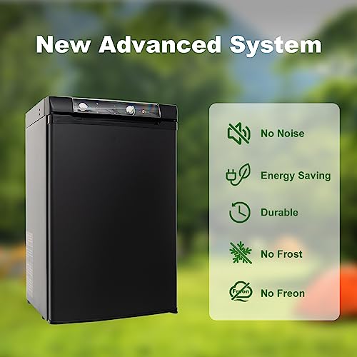 SMETA Propane Refrigerator Freezer