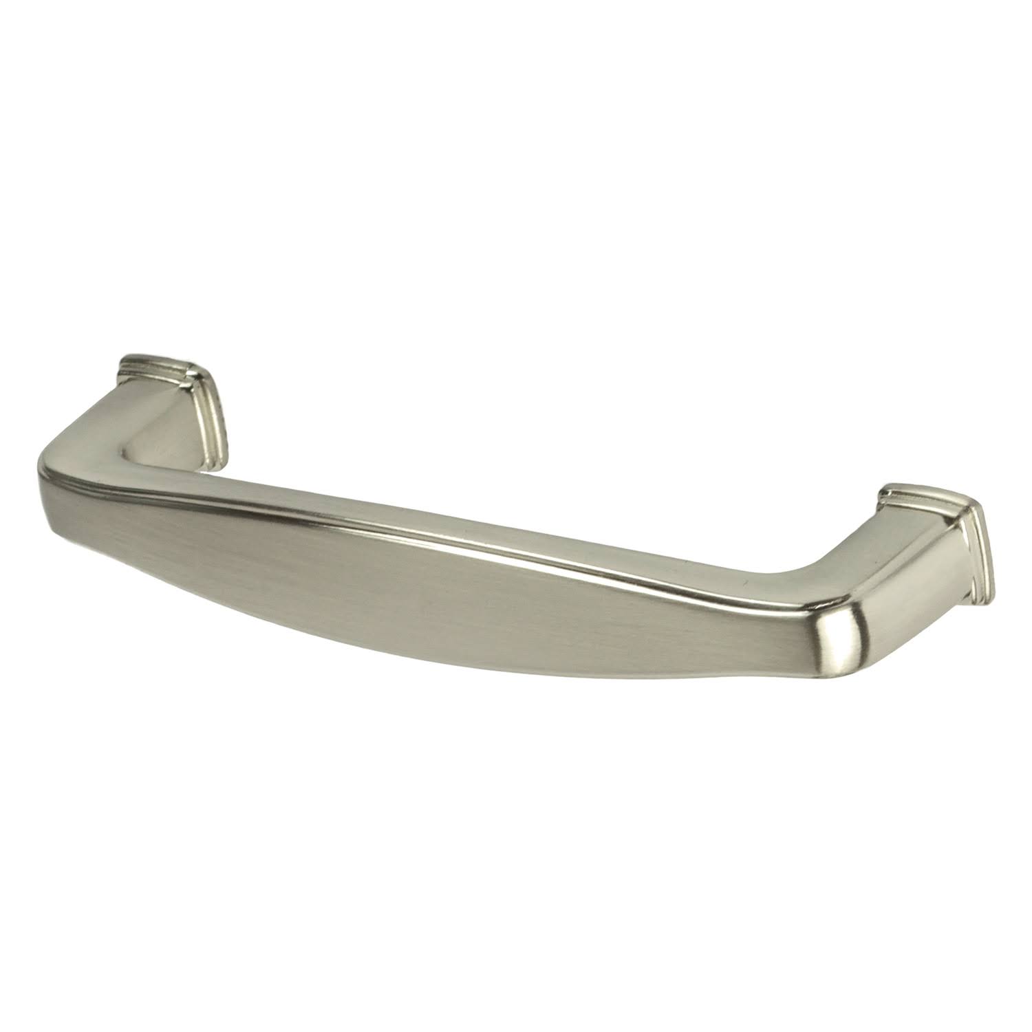 25 Pack of Brookwood Brushed Satin Nickel Cabinet Hardware Square Modern Pull Door Handles