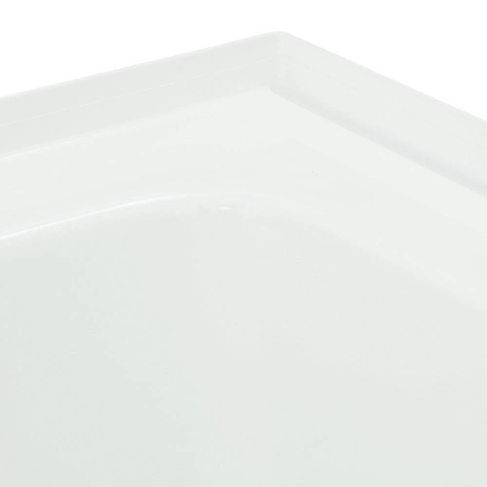AquaticA2 6030CTL 5 ft. Left Hand Drain Soaking Tub in White