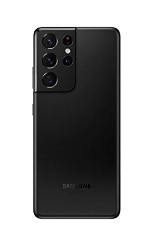 SAMSUNG Galaxy S21 Ultra 5G Factory Unlocked Android Cell Phone US Version Smartphone Pro-Grade Camera 8K Video 108MP High Res Phantom Black