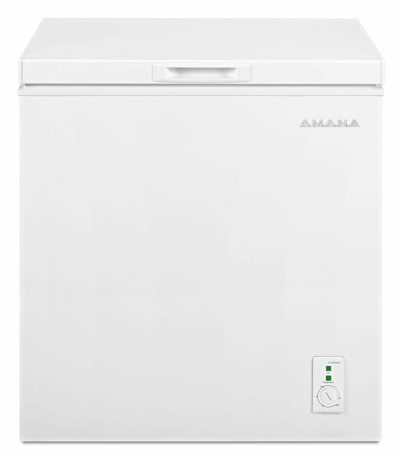 Amana AQC0501GRW Chest Freezer - 30x22 - 5 cu ft - White