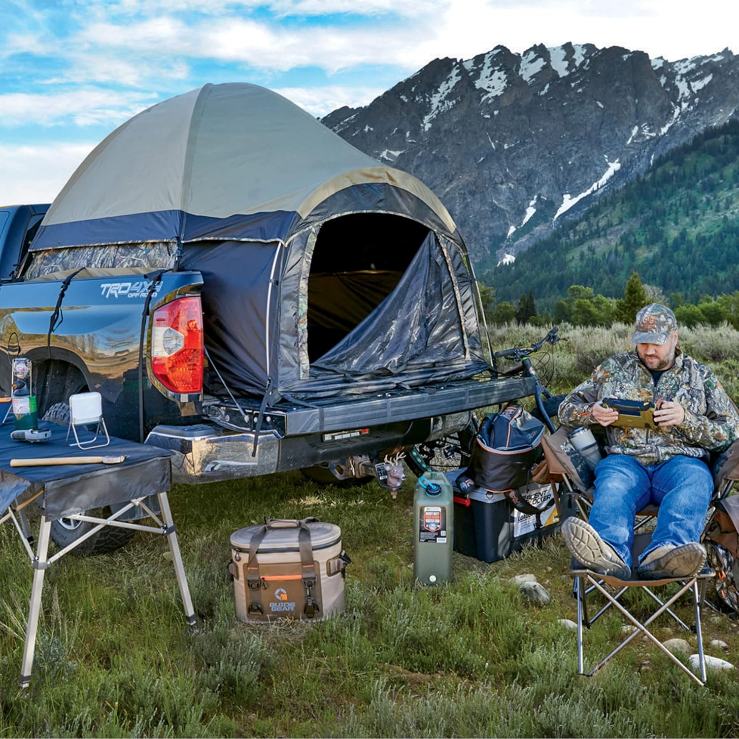 Guide Gear Premium Truck Tent, Compact