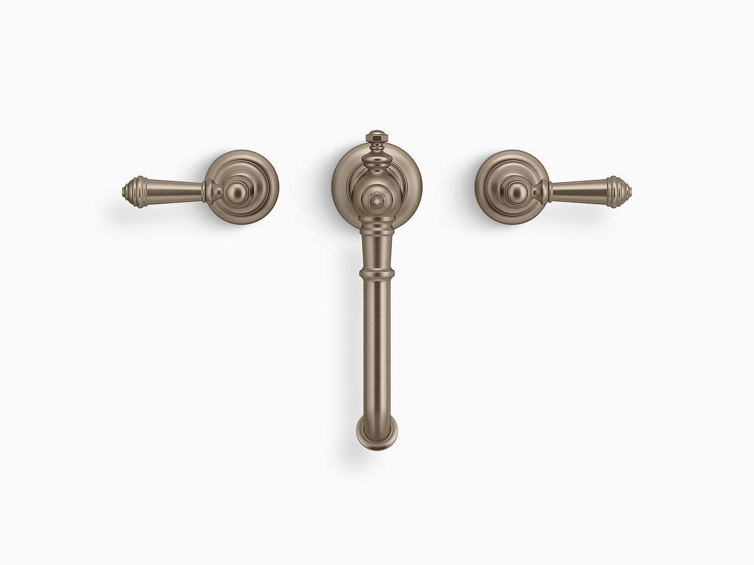 Kohler K-98068-4-2BZ Artifacts Bathroom Sink Lever Handles - Oil Rubbed Bronze