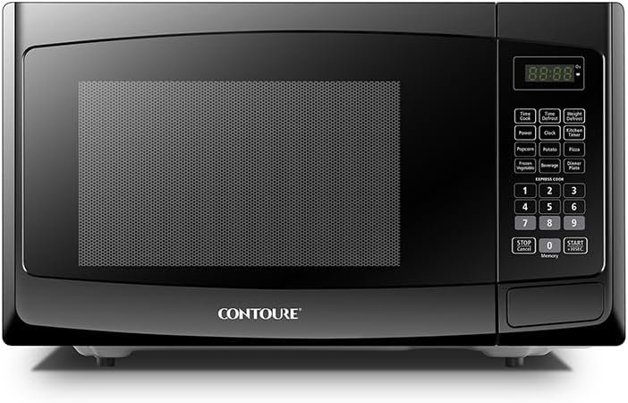 RV Built-In Microwave Oven | Perfect RV Replacement | 900W Power, 10 Power Levels | Easy-Clean Interior | LED Display | Quick-Cook Settings | RV-980B