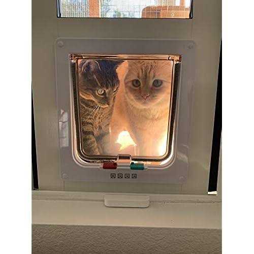 Whiskers and Windows cat Door for Horizontal Sliding Windows Great for Cats - Pet Supplies online store
