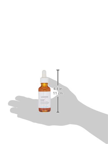 La Roche-Posay Pure 10% Vitamin C Serum For Face With Hyaluronic Acid & Salicylic Acid, Hydrating & Brightening Serum, Boost Radiance & Reduce Wrinkles, Paraben Free, Stocking Stuffers
