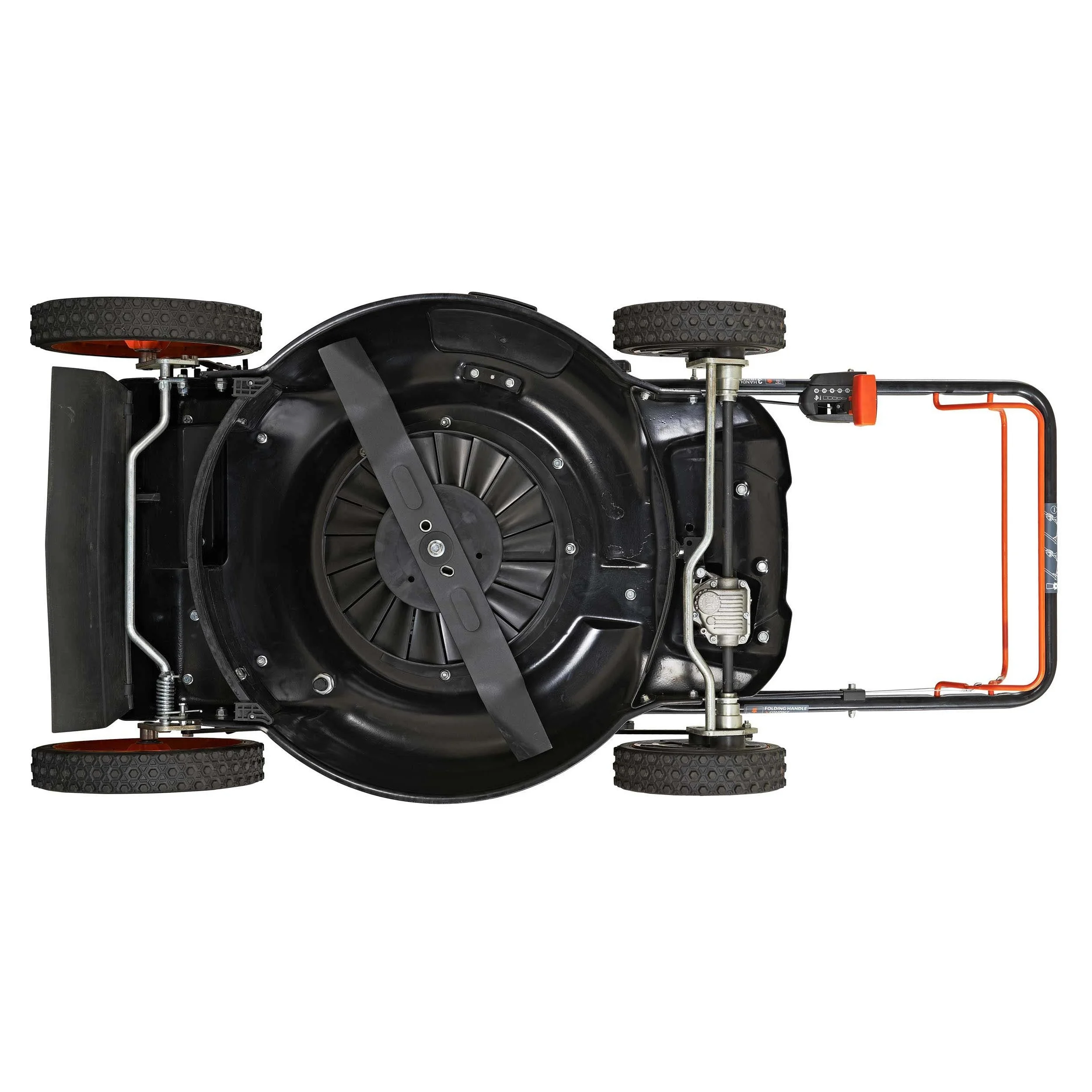 Yard Max 22 in. 201cc SELECT PACE 6 Speed CVT High Wheel FWD 3-in-1 Gas Walk Behind Self Propelled Lawn Mower