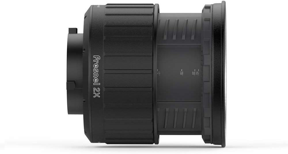 Aputure Fresnel 2X, Aputure Fresnel ii 2 Lens Mount for Aputure 300D Mark II,120D Mark 2, 300D,120D and Other Bowen-S Mount Continuous Lights Lens