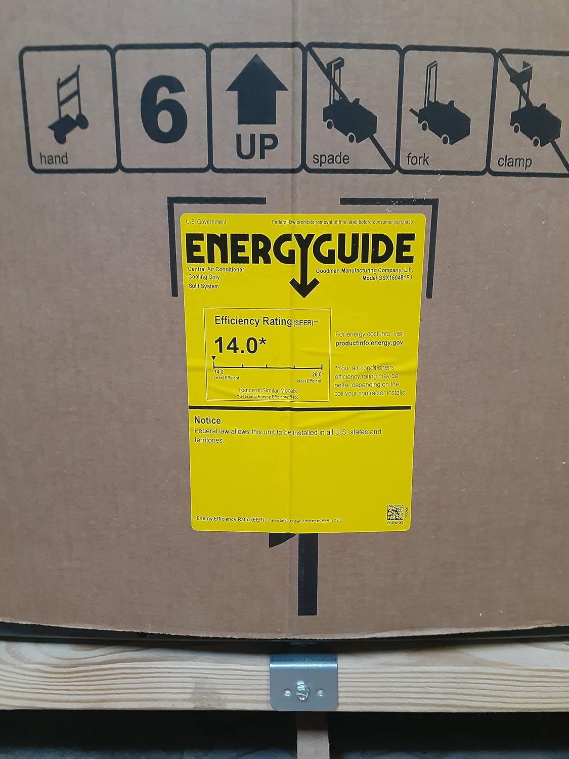 Goodman Goodman 2.5 Ton 14 SEER Heat Pump - R410A GSZ140301