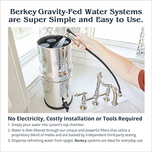 Big Berkey Gravity-Fed Water Filter System