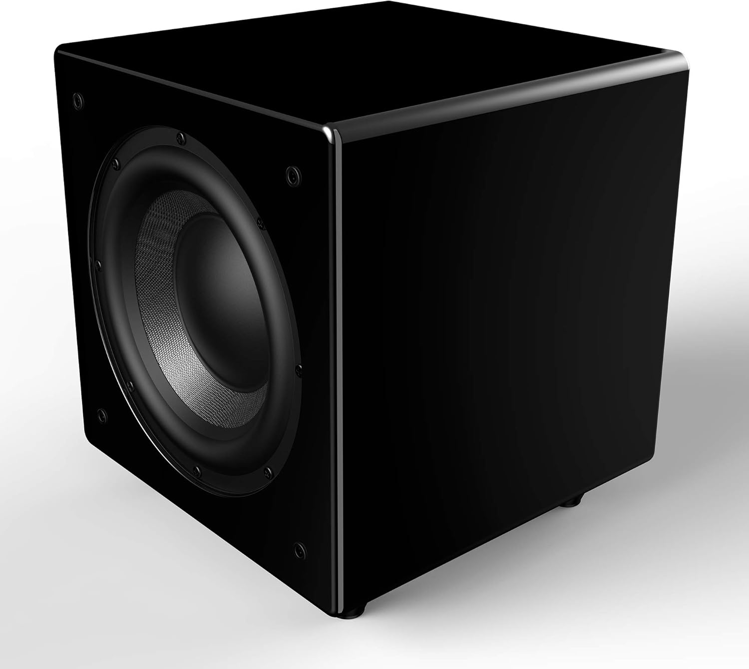 OSD Audio 400W Ported Cylinder Cabinetry Home Theater Subwoofer, Nero Tubebass-10