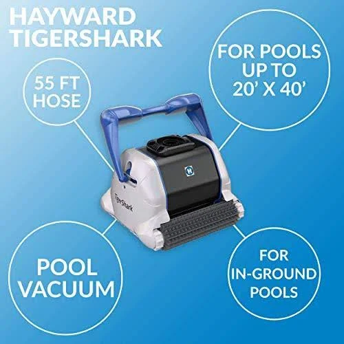Hayward W3RC9950CUB Tigershark Robotic Swimming Automatic Pool Vacuum Standard