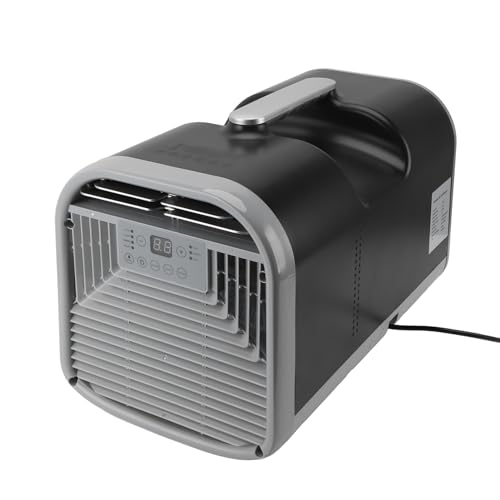 Portable Air Conditioner, 5000BTU Fast Cooling 500W Window Air Conditioner for Camping Tent RV, Heating Cooling Frequency Conversion, Personal Air Conditioner, Easy Mobility