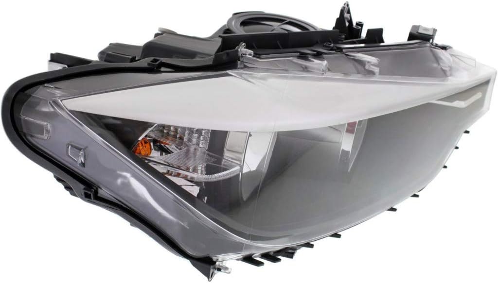 For 2012-2015 BMW 328i Pair Headlights Driver and Passenger Side F30; Sedan; Halogen BM2502169 BM2503169| 63117338709 63117338710
