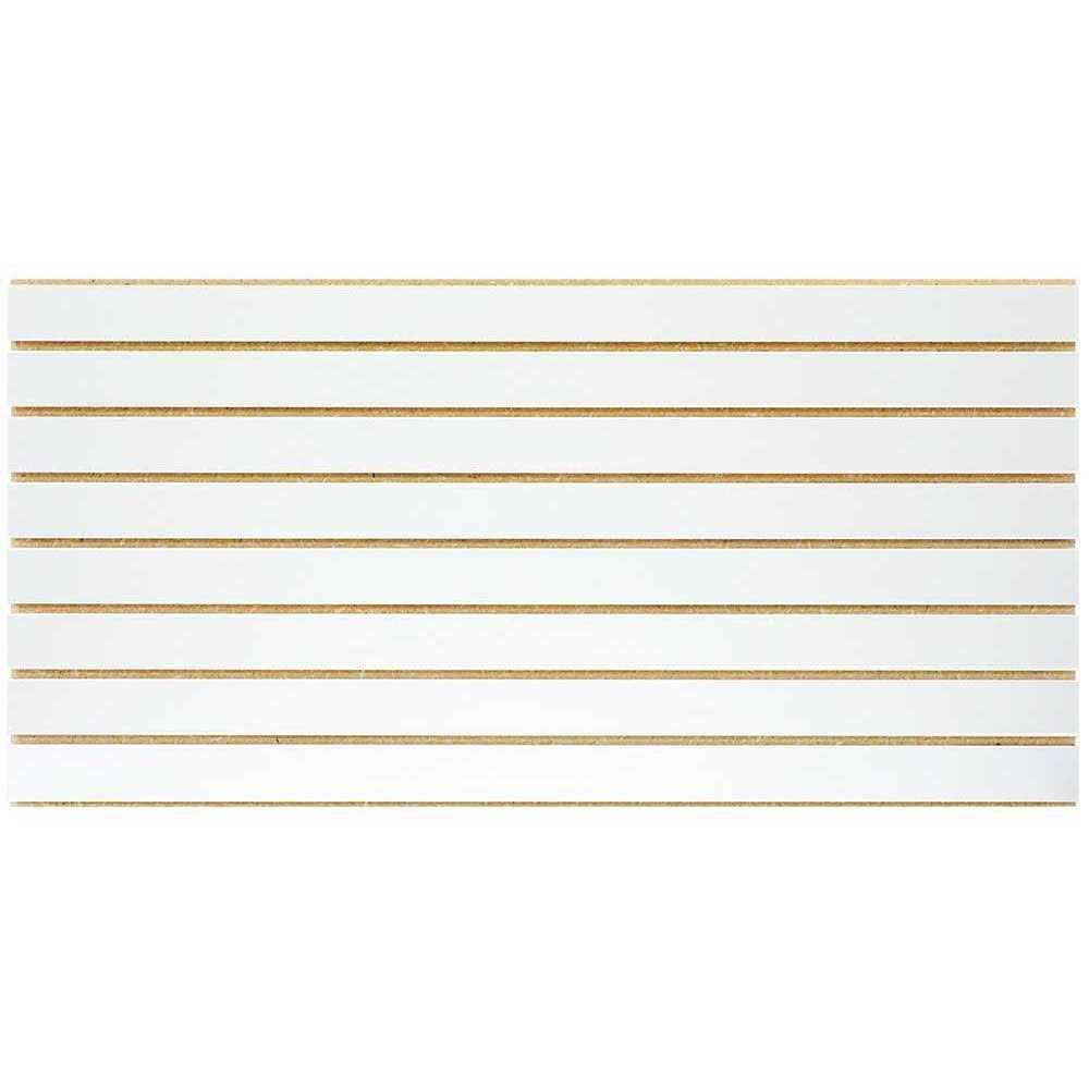 chamberargen 2 ft. x 4 ft. White Slatwall Easy Panel - Shop Hardware Tools Online Store