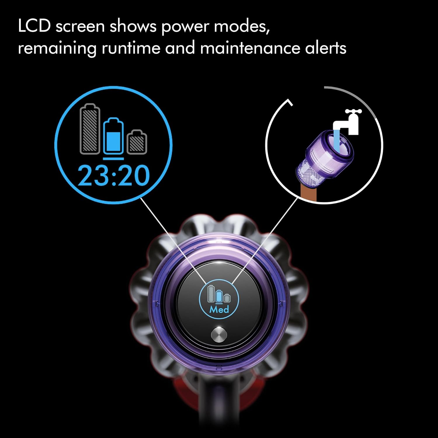 Dyson V11 Cordless Vacuum Cleaner, Nickel/Blue (Renewed)