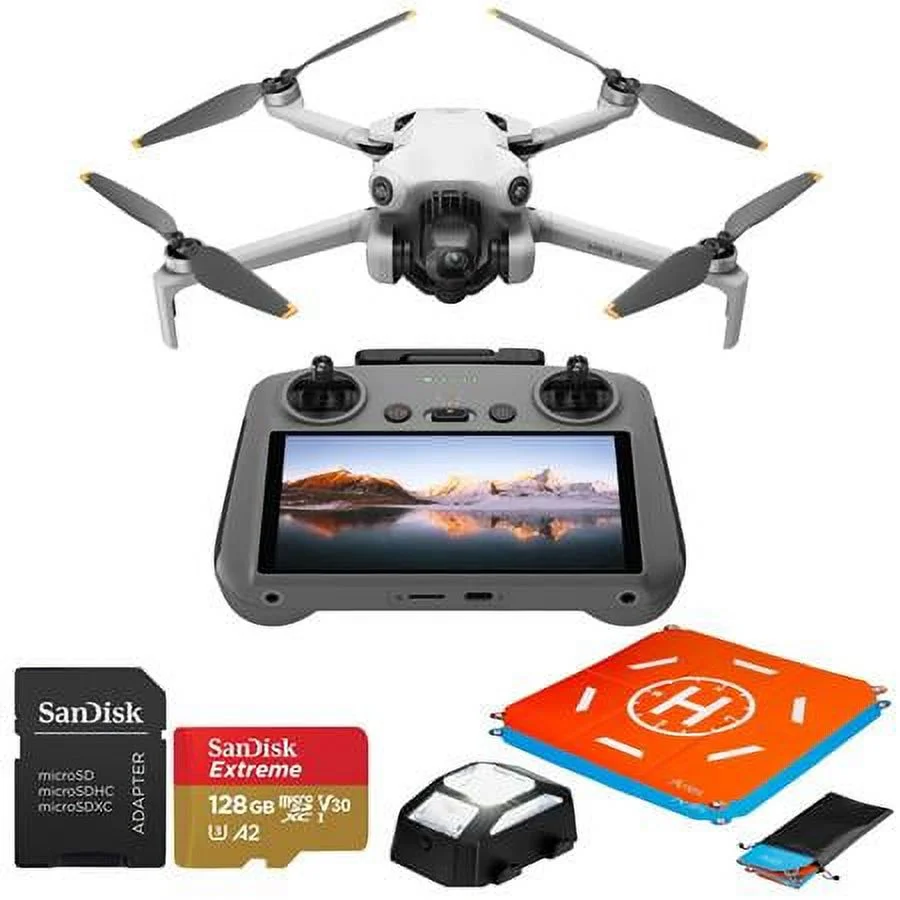 Mini 4 Pro Drone with RC 2 Remote Controller