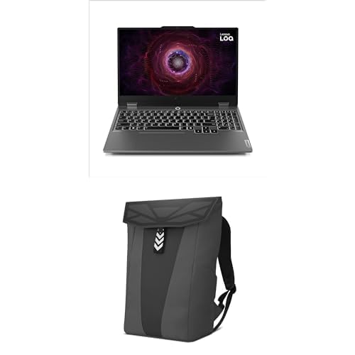 Lenovo LOQ Gaming Laptop - NVIDIA® GeForce RTX™ 4050 6GB - 15.6” FHD Display - AMD Ryzen 7 8845HS - 16GB RAM - 512GB SSD - Windows 11 Home, Luna Grey
