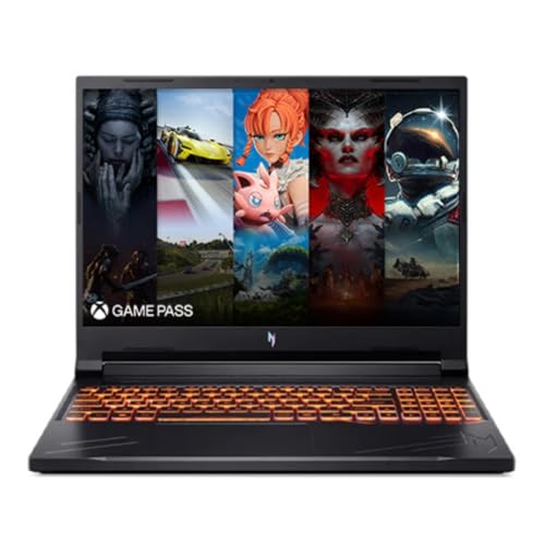 acer Nitro V Gaming Laptop, 15.6" FHD IPS Display, 144Hz, AMD Ryzen 5 7535HS, 6 Cores, GeForce RTX 4050, 16GB DDR5, 512GB SSD, Obsidian Black, Windows 11, BK, Laptop Bag, TWE Mouse Pad & Mouse